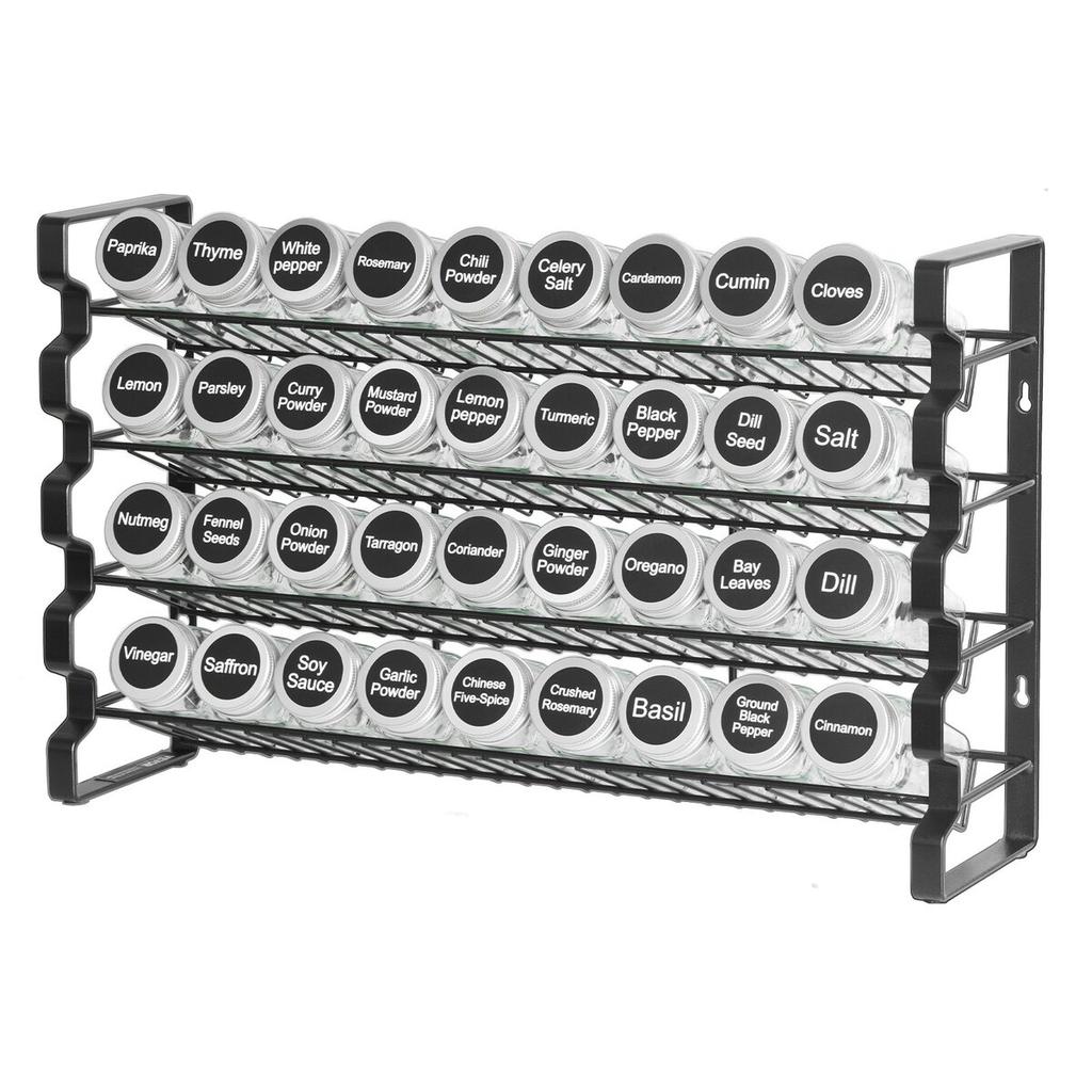 Spice Rack Organizer for Cabinet Kitchen Seasoning Organizer 18x11 in