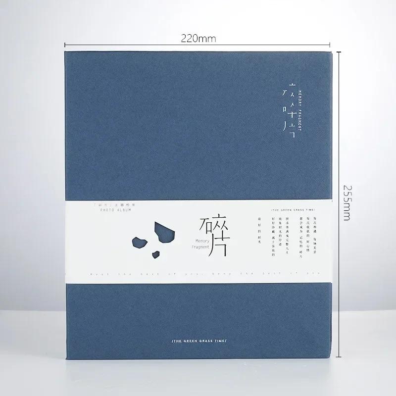 Photo Albums Paper Stickers Photo Storage Album Photocards Collect Page Self Adhesive Memory Children Growth Fotos Scrapbooking