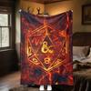Coperta Dungeons Dragons Dadi Perfetta Per Tutte Le Stagioni Morbida Confortevole Divano Ufficio Pisolini Viaggi Regalo Festivo