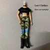 Kids Toys Doll Outfit Skirt Fashion T-shirt Pants Doll Dresses Clothes for 1/6 BJD 27~28cm Doll