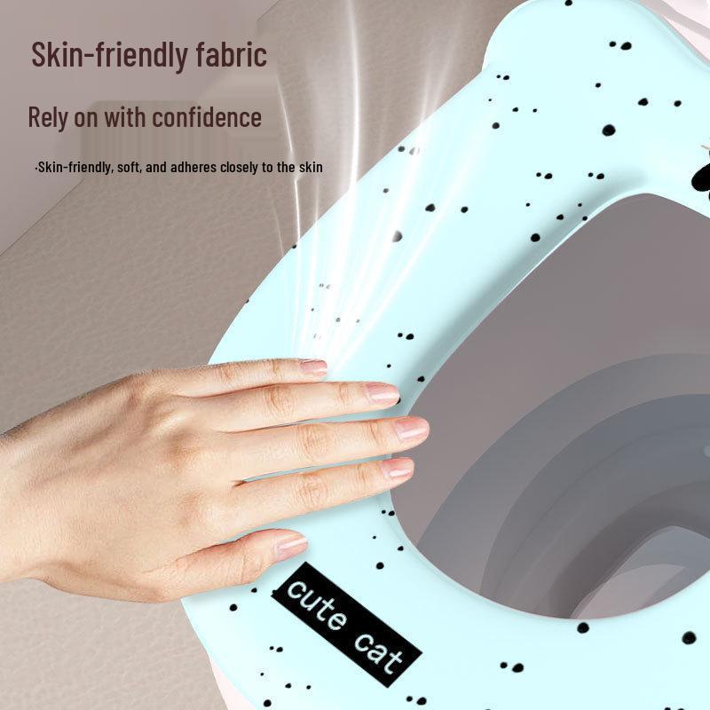 Universal Waterproof Toilet Seat Cover 2026 - Thickened, All-Season Pad for Home Use