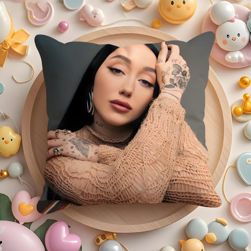 N-Noah Singer C-Cyrus Cushion Cover Home & Car Multi-Scene Pillow Cover - Reversible, Soft & Durable for Daily Use