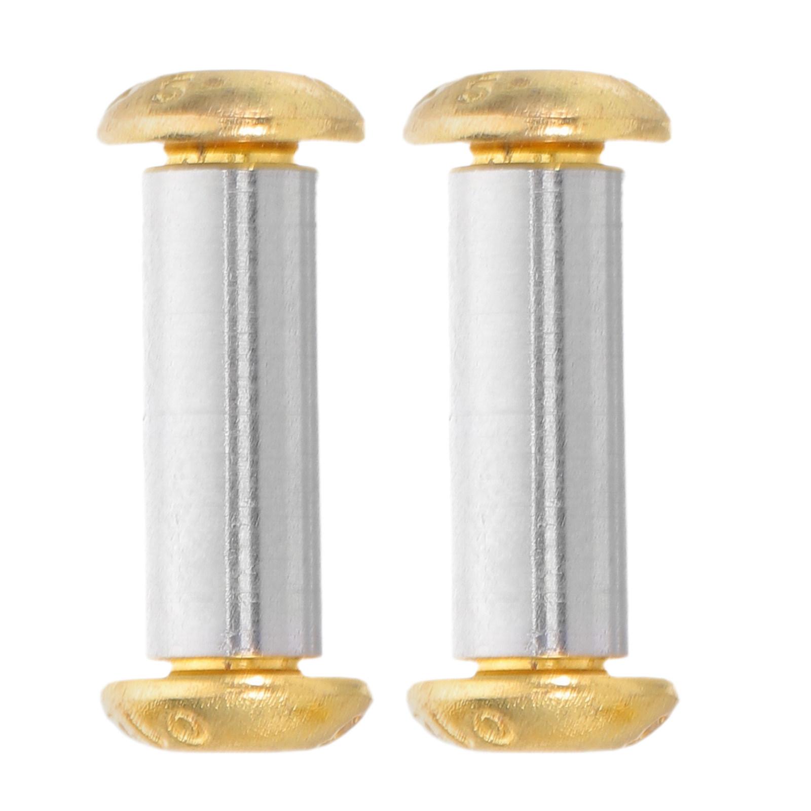 

2Pcs Solid Round Head Rivets Brass Knife Handle Hardware for Chef Knives DIY Handle Assembly Metal Rivet Screws Tools 2X0.5X0.5CM