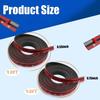 Weather Stripping Door Seal For Car,Rubber Car Door Seal Weather Stripping,19.6FT T Shape Windshield Seal For Sunroof Front Rear Windshield Seal