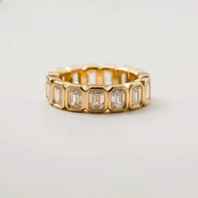 

6-10 Size Fashionable and Trendy Square Inlaid Zircon Ring, Women s Personalized and Trendy Party Zircon Gift 7