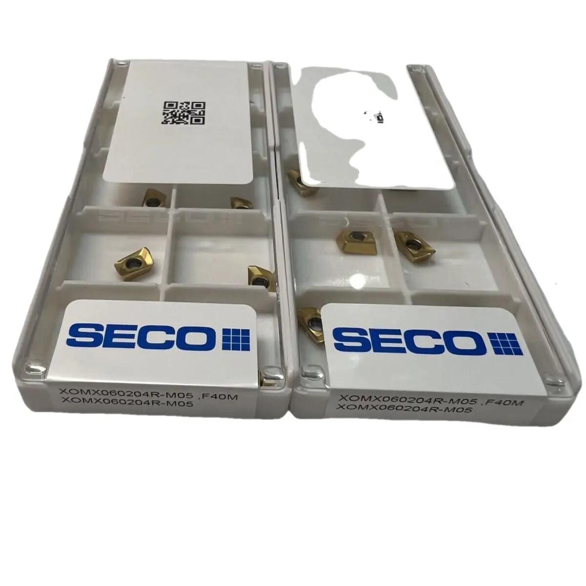 

XOMX060204R-M05, F40M / Industrial indexable Carbide Inserts 10 Pcs