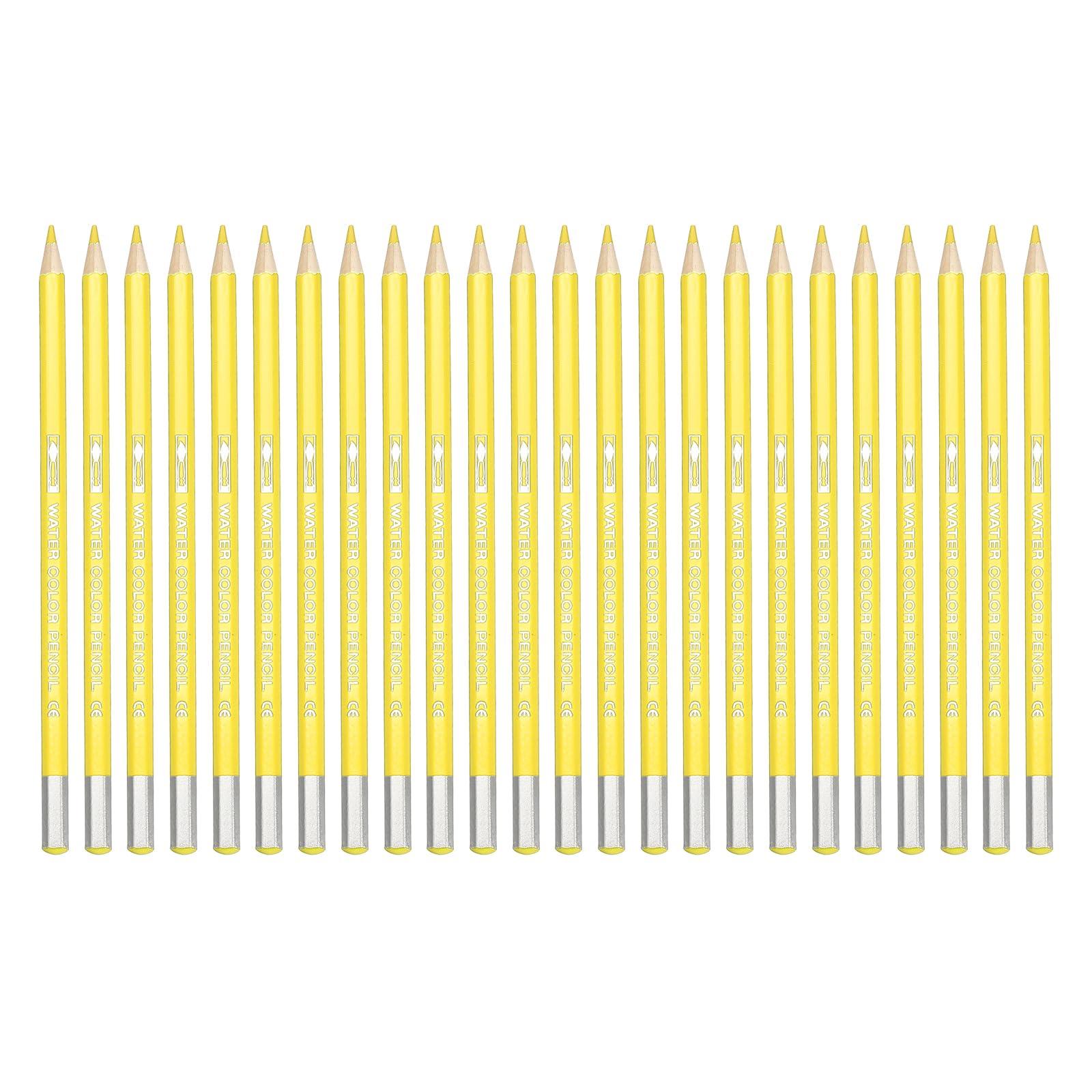 

PATIKIL Цветные 24 Карандаша и Желтые Водорастворимые Карандаши, Водорастворимое Смешивание, Раскрашивание, Наброски, Рисование, жёлтый