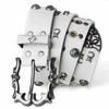 Carved Buckle Rivet Belt Spicy Girl Men Belt Trend Y2K Belt  Jeans Accessories