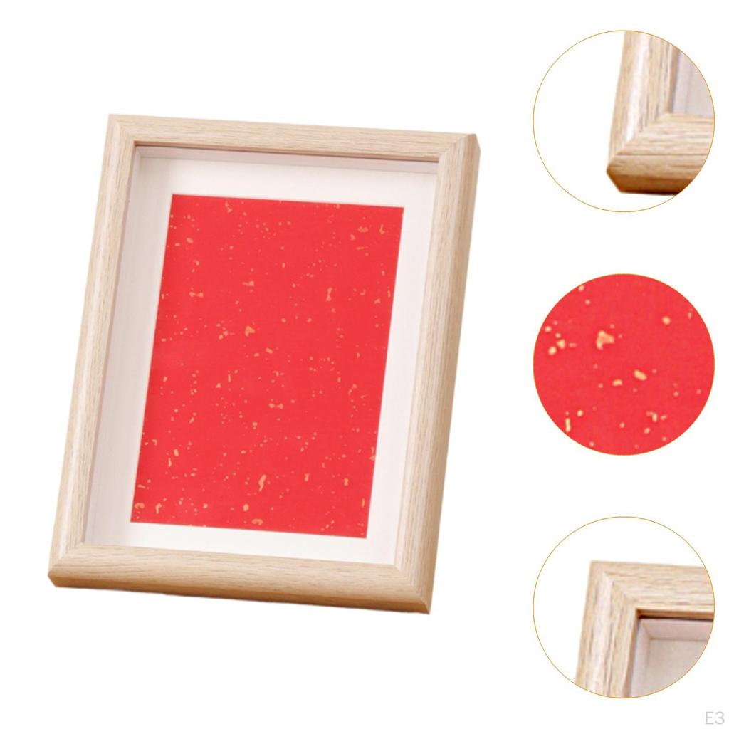 Multifunktionaler Holzrahmen für Kunst und Fotos im Wohnzimmer oder Schlafzimmer