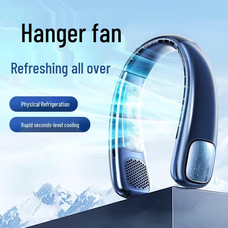 Portable USB Rechargeable Neck Fan