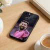 Football Star Messi Phone Case For iPhone 17 16 15 14 13 12 Max Plus Silicone Black Cover