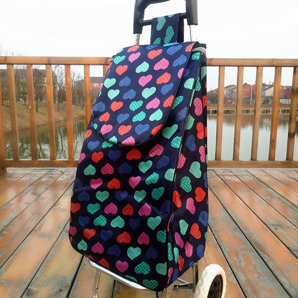 Carro Plegable Ligero para Personas Mayores - Carrito Portátil para Compras, Equipaje y Transporte