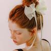 Mellotory Ribbon See-through Hairpin (ivory)