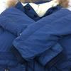BEAMS Cappotto da uomo taglia S 80% piumino capispalla giacca stile mod blu navy(USATO)