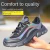 Labor Insurance Shoes Men's and Women's Steel Head Anti-piercing Function Shoes Lightweight Shock Absorption Safety Work Shoes