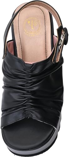 [Yosuke] Platform Belted Sandals