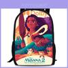 Disney Moana School Backpack Set With Lunch Bag Pencil Case Oxford Fabric Breathable For Elementary Students
