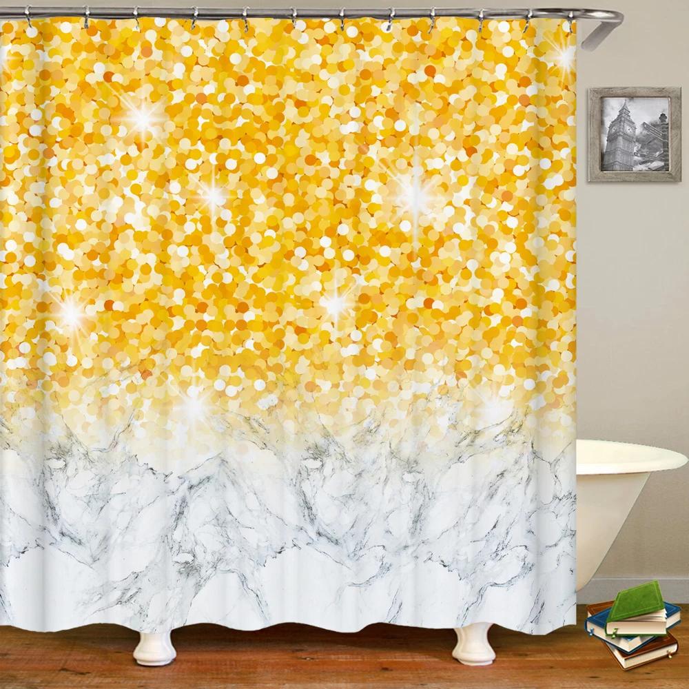 Shiny Dream Printed Shower Curtain Mildew waterproof Curtain With Hook Bathroom Decorative Curtain 3D Shower curtains 240*180cm