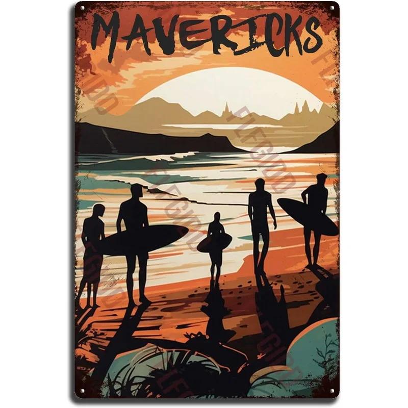 Paris New York City View Landscape Metal Tin Signs Posters Plate Wall Decor for Home Bars Man Cave Cafe Clubs Retro Posters