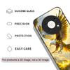 Stylowe Etui ze Szkła Hartowanego z Wzorem Złotego Diamentu i Orłem dla Huawei Honor 400 200 100 90 Magic 7 Pro 6 5 Lite X9 X8 Pokrowiec