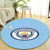 1pc Football Team Design Printed Area Round Carpet for Bedroom Living Room Home Decor Rugs Mat Non Slip Mat Rug for Bedside