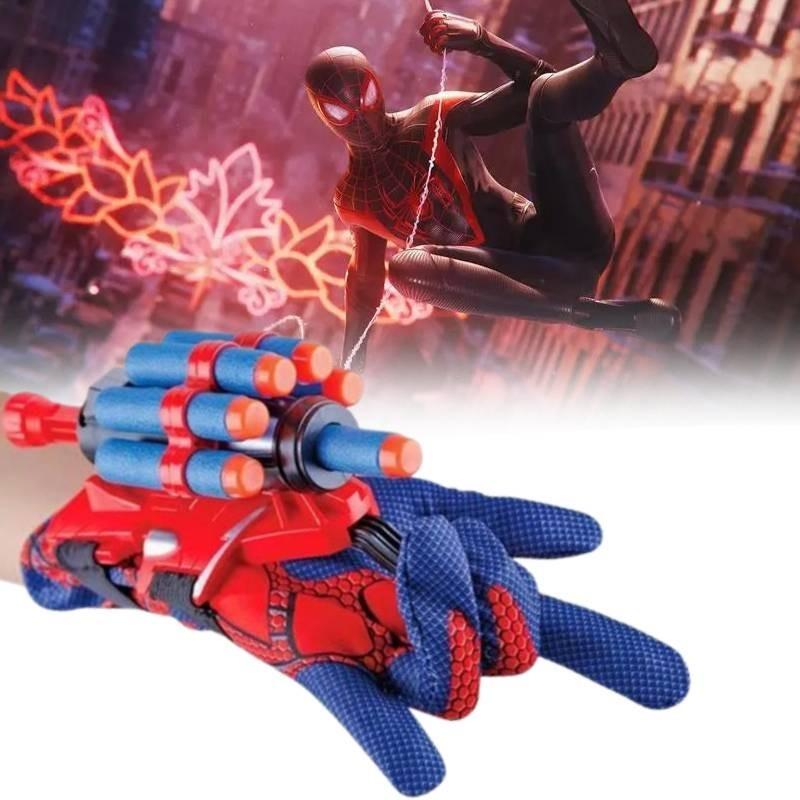 Upgrade Armbanduhr-Werfer mit Spinnengriffeln für Weichgummi-Spaßspielzeug