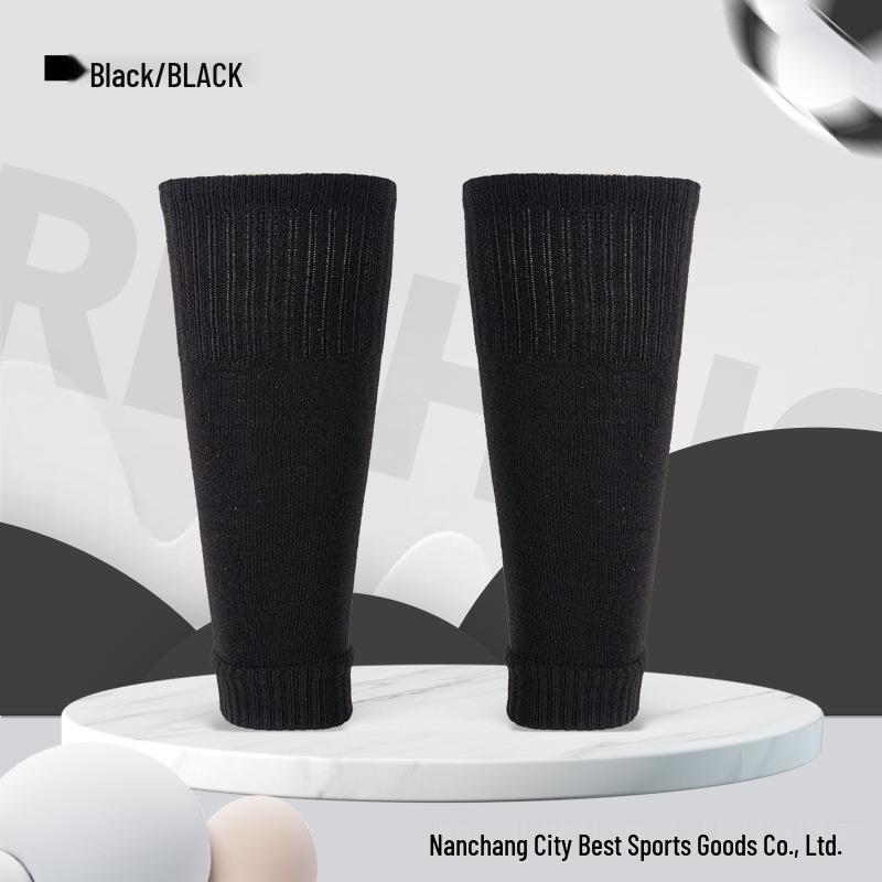 

Men s High-Elastic Shin Guard Sock Cover - Compression Calf Sock for Sports, Children s Option Available Adult One Size 36-44 чорний