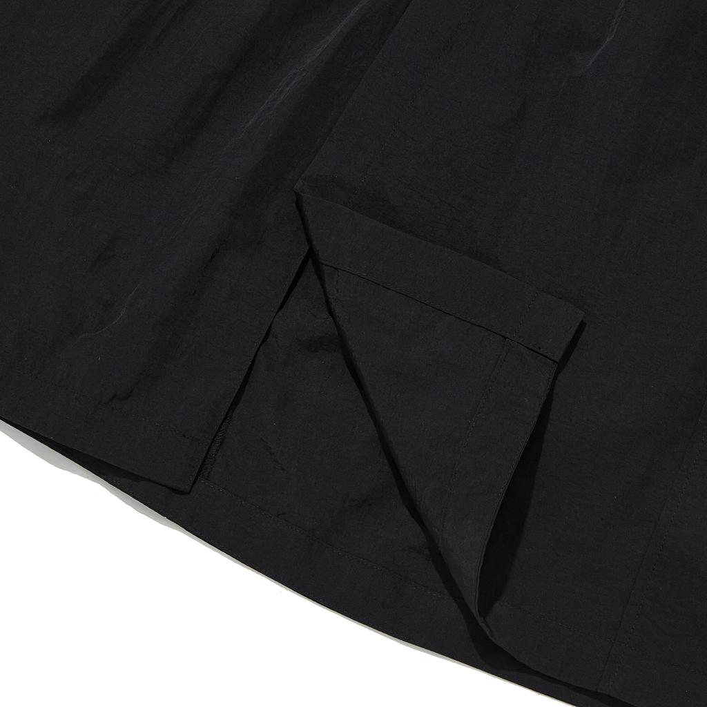 Intercrew Women'S Nylon Cargo Midi Skirt Black Ita2Sl54Abk
