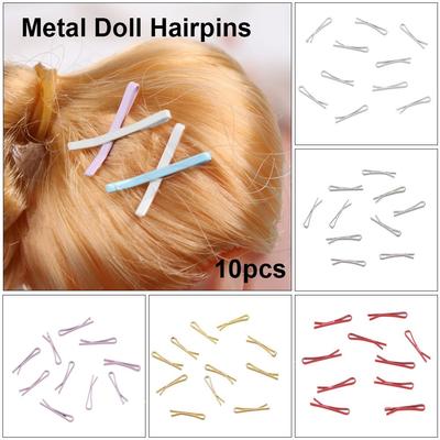 Princess Kids Toys Doll Head Clips Children Hair Clip Mini Metal Headclip Headwear Hairclip
