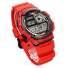 Casio World Time Digital Watch Red Men's AE-1000W-4AV (Overseas Model) [Used]