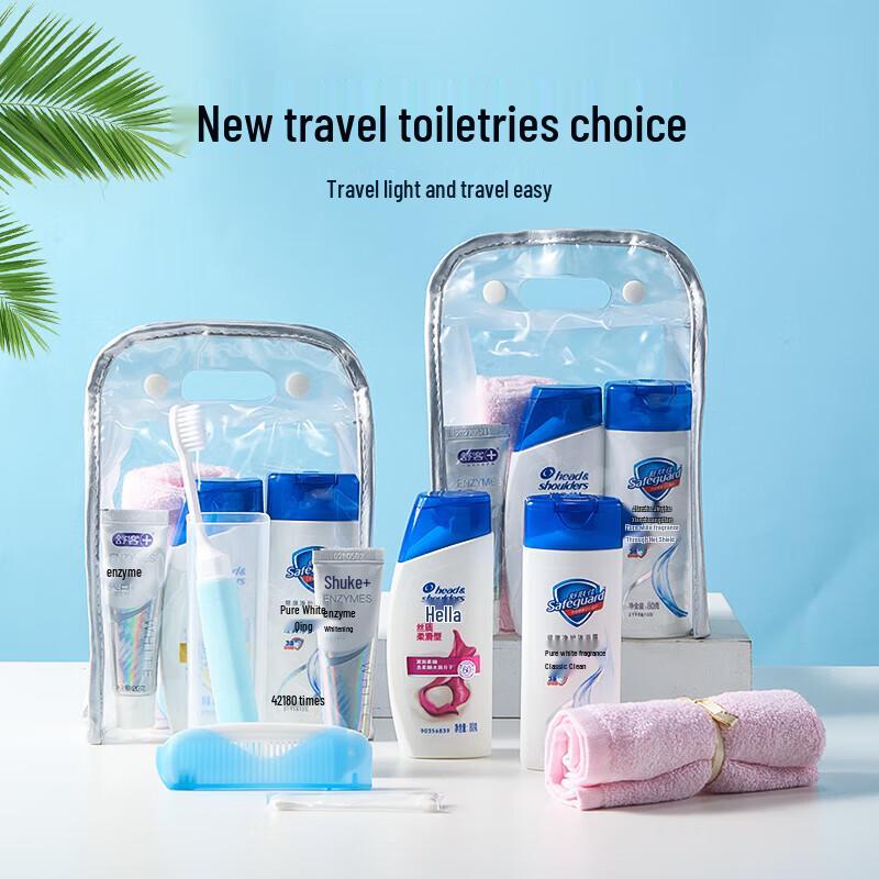 

Dettol Easy Travel 9-Piece Wash Kit
