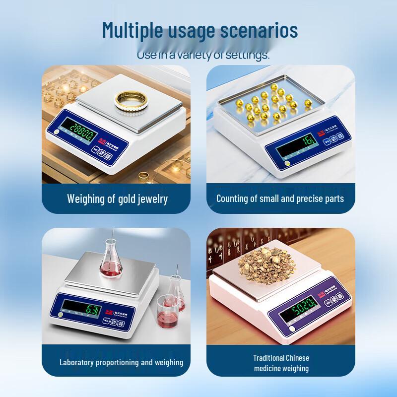 Dongmei 5000g/0.01g Precision Electronic Balance Scale (CN Version)