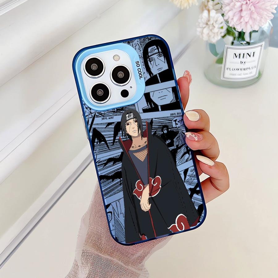 Soft Shell Phone Case for iPhone 11 12 13 Pro Max 16e 14 15 16 Plus Anime Narutos Cool