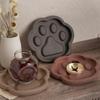 Silicone Hand-Making Molds Cats Paws Shape Trays Moulds Jewelry Dish Molds Silicone Texture Present for Art Enthusiasts