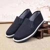 Tire sole cloth shoes men's and women's shoes non-slip, wear-resistant, breathable and deodorant driving leisure work lasagna labor insurance black c