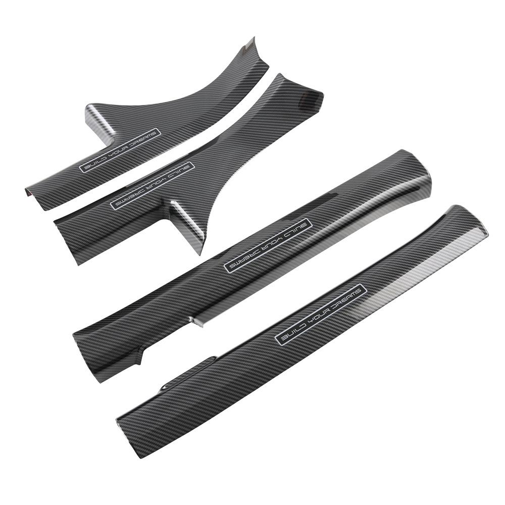 BYD Seal EV Door Accessories: Handle Cover, Mirror Cover, Bowl, Sill Strip, Rear Bumper Protector
