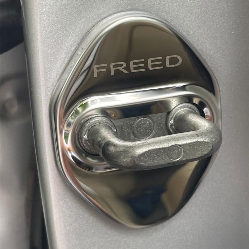 TADOKAPATU FDT-MGY Honda New Model Freed GT Series Striker Cover, Door Lock Cover, Plating,