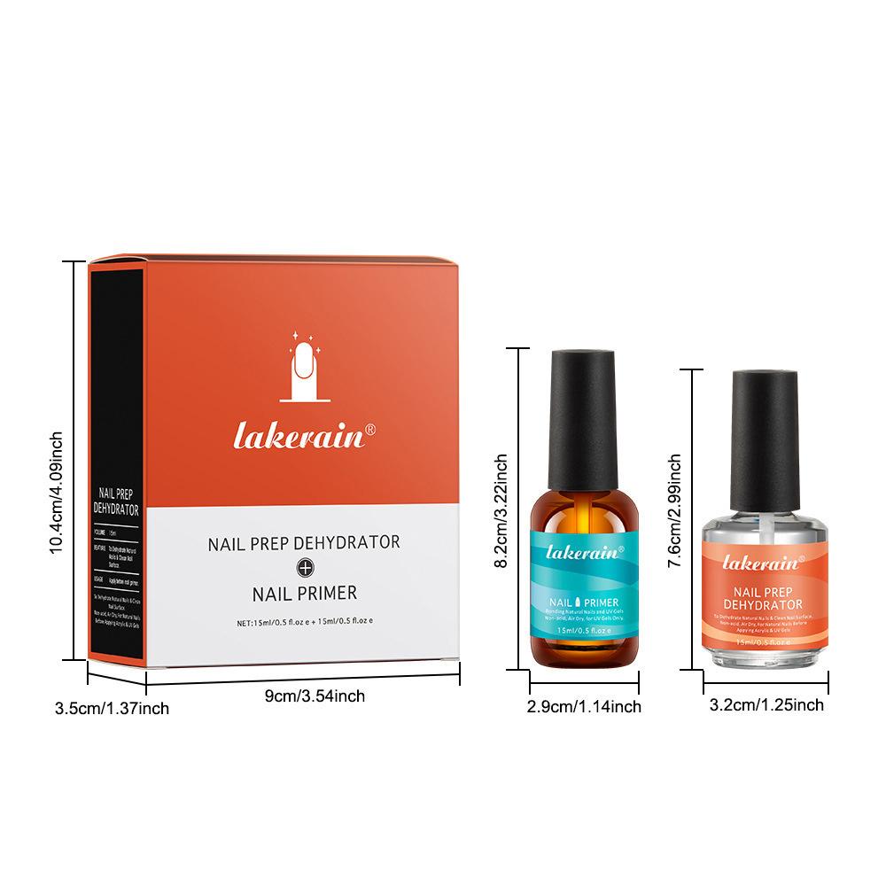 Nail primer set nail drying liquid, nail primer liquid, nail primer 2pcs