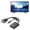 Vga To Hdmi Converter Cable Copper Core For Hdtv Monitor Pc Gaming Home Theater Setup