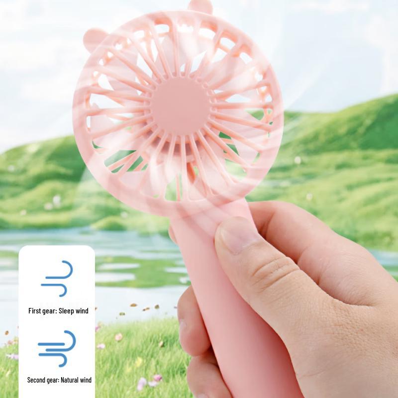 Sports Water Bottle & Handheld Fan Gift Set