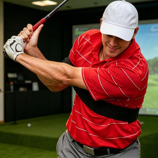 Korekční páska na paži pro golfový švih Muži Ženy Trenér golfového švihu Korektor držení těla Páska Pomůcka pro trénink golfu Příslušenství pro začátečníky