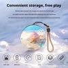 3D Video Crystal Ball DIY Memory Art Glass Ball Lamp Spherical Pixel Display 2.7inchs Screen 4GB Videos Player For Kids Adults