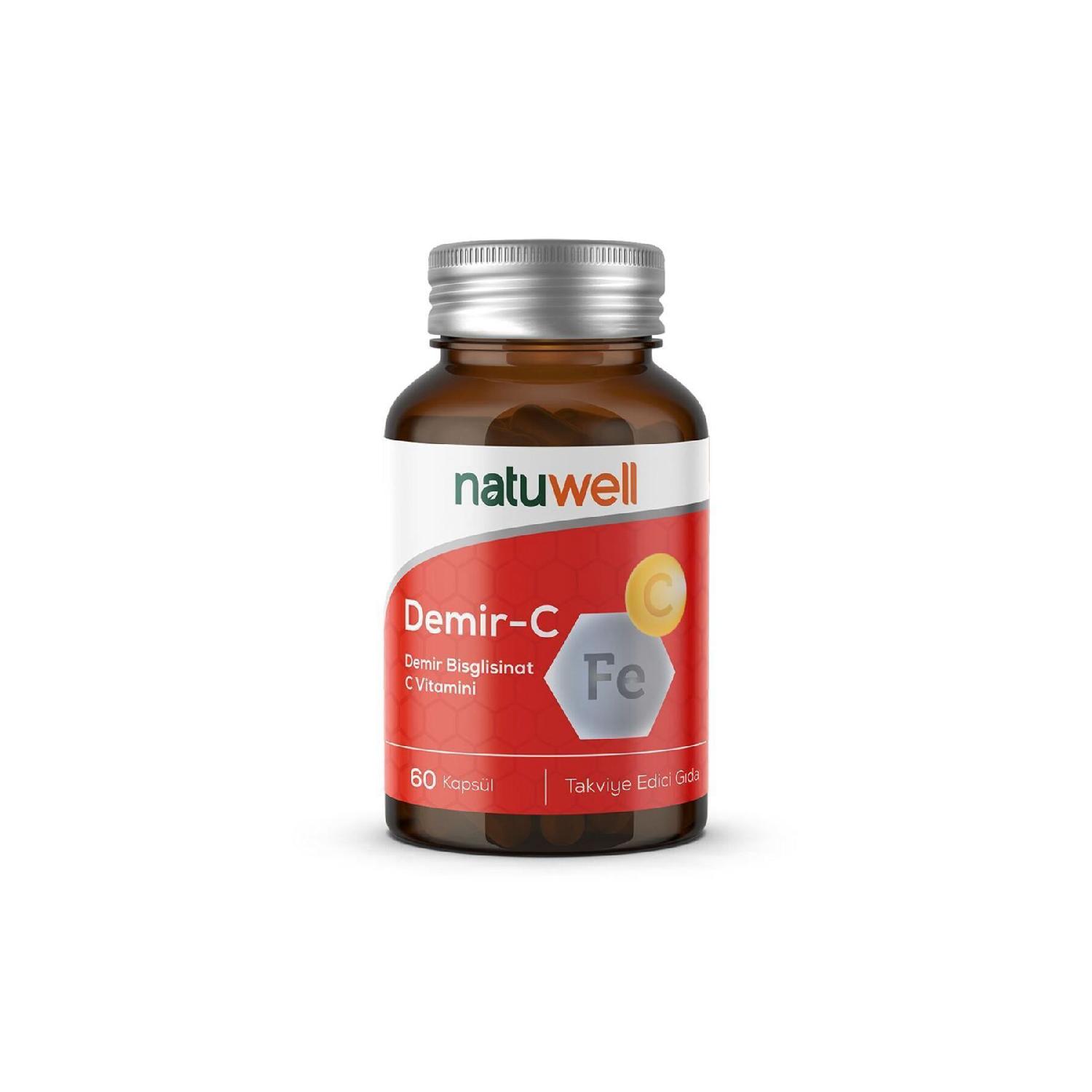 

Iron-c (demir Biscuitis Vitamin C) 60 Capsules 8683873980192
