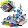 Non-Toxic 4Pcs Classic Base Plates Blocks 32X32 Dots Building Baseplates Bricks Assembly City Moc Friends City Construction Toys