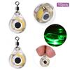 10-100PCS Eye Shape Luminous Fishing Lure Light Underwater Night Light Lure Glow In The Dark Fishing Light Squid Attractor Baits
