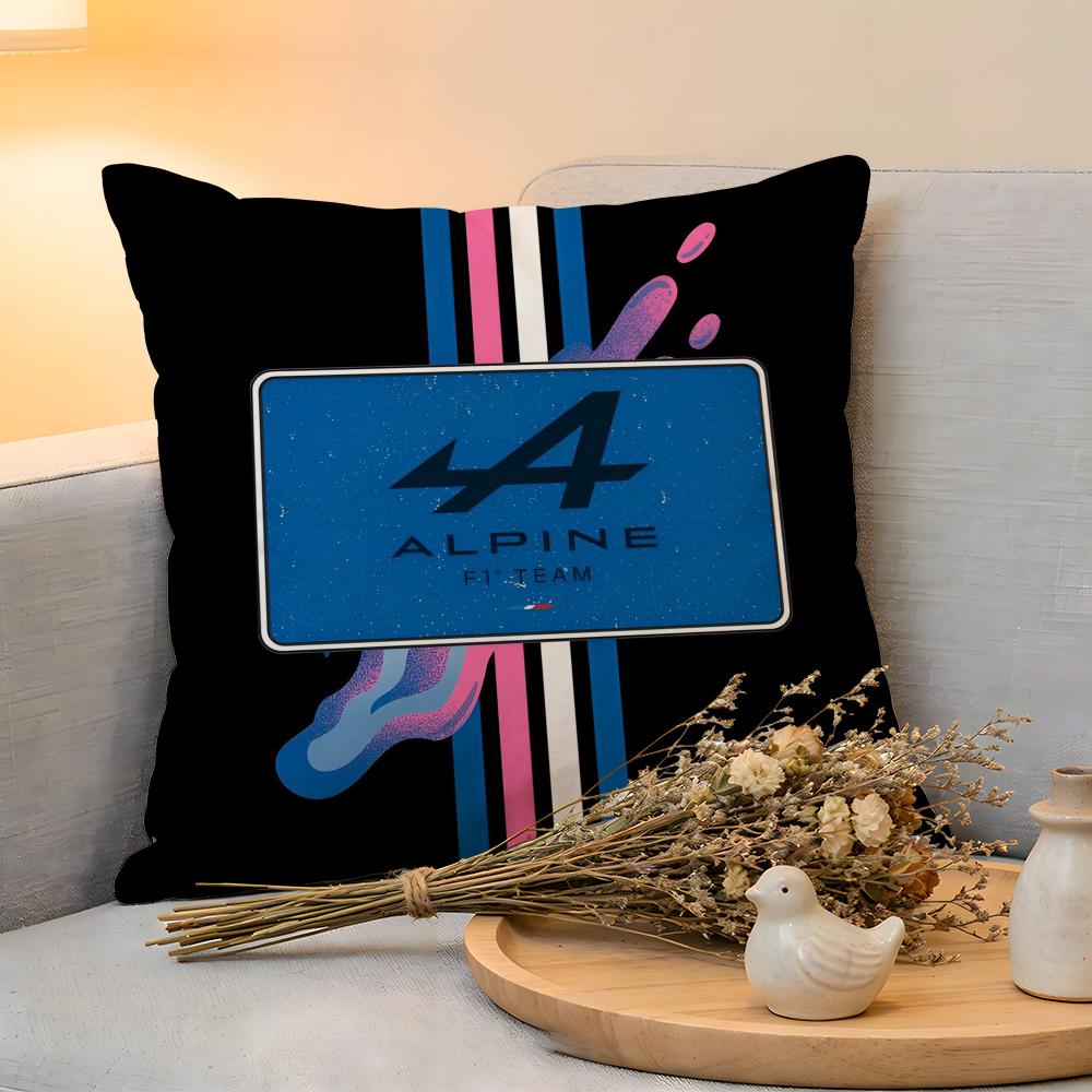 

Cushion Cover Linen SkinFriendly Soft Decorative Case for Sofa Home Decor Cool Car AAlpine Anime Pillow cover 30x30cm