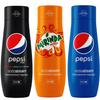 Σετ 3 συμπυκνωμάτων SodaStream Pepsi+Pepsi MAX+Mirinda
