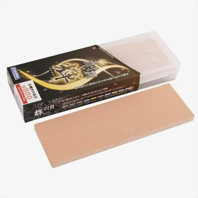 NANIWA Professional Whetstone, Goken Kagayaki, #800, with Sharpening Stand and Storage Case, 210 X 70 X 10mm, NK-2008