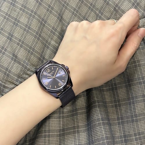 Coach Women's Grayson Mesh Bracelet Watch, Purple, 14504145