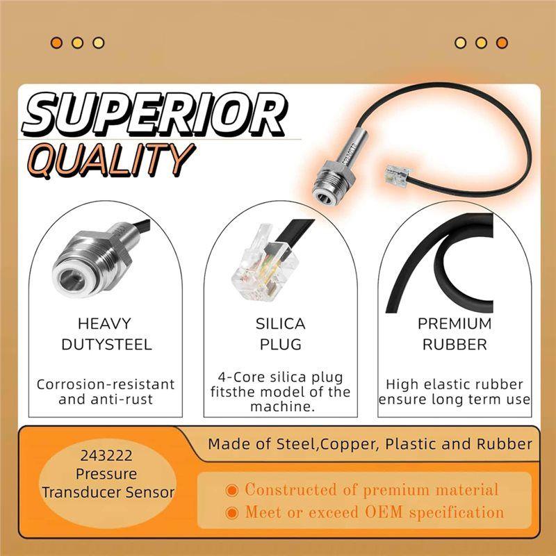 HHO-For Airless Paint 243222 Replacement Pressure Transducer-For Airless Paint Sprayer Part-Works 390 395 490 495 595 Models